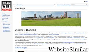 bhamwiki.com Screenshot