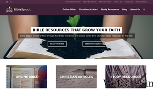 biblesprout.com Screenshot