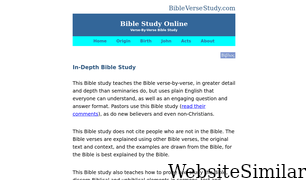 bibleversestudy.com Screenshot