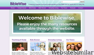 biblewise.com Screenshot