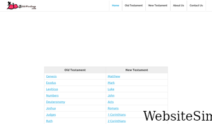 biblewordings.com Screenshot