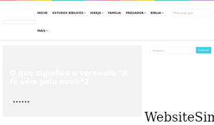 bibliotecadopregador.com.br Screenshot