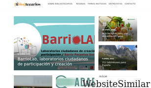 biblogtecarios.es Screenshot