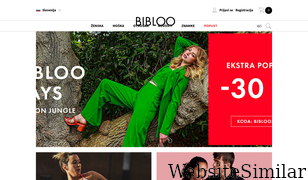 bibloo.si Screenshot