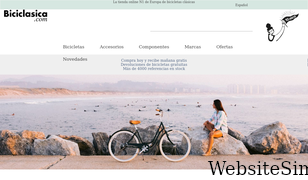 biciclasica.com Screenshot