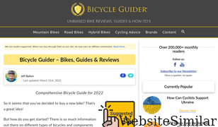 bicycle-guider.com Screenshot