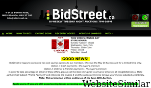 bidstreet.ca Screenshot