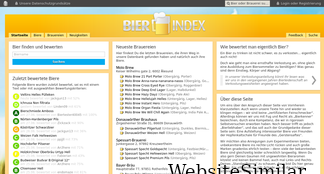 bier-index.de Screenshot