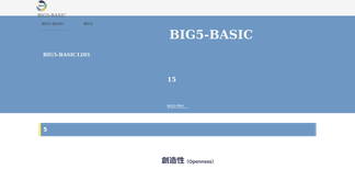 big5-basic.com Screenshot