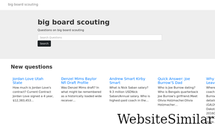 bigboardscouting.com Screenshot