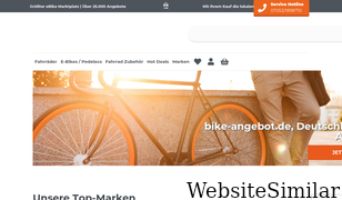 bike-angebot.de Screenshot