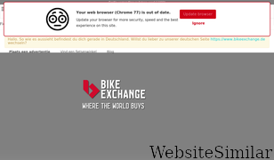 bikeexchange.be Screenshot