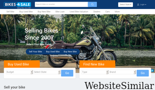 bikes4sale.in Screenshot