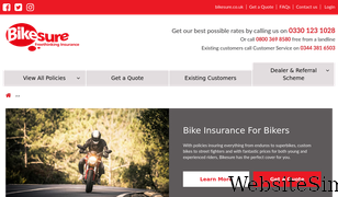 bikesure.co.uk Screenshot