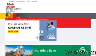 bilecikhaber.com.tr Screenshot