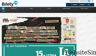 bilety24.pl Screenshot