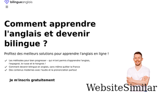 bilingueanglais.com Screenshot