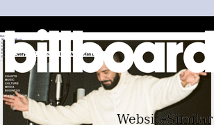 billboard.com Screenshot