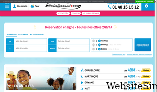 billetsdiscount.com Screenshot
