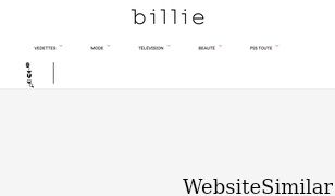 billie.ca Screenshot