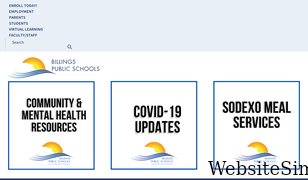 billingsschools.org Screenshot
