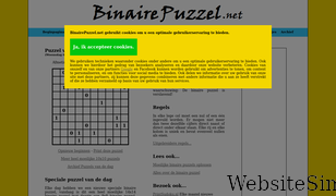 binairepuzzel.net Screenshot