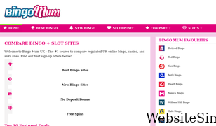 bingomum.co.uk Screenshot