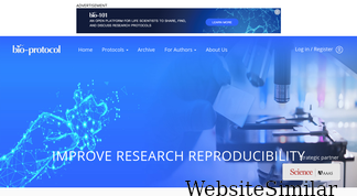bio-protocol.org Screenshot