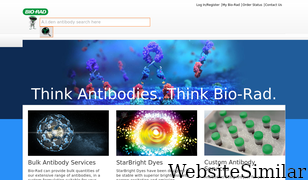 bio-rad-antibodies.com Screenshot