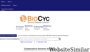 biocyc.org Screenshot