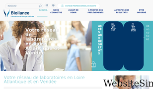 bioliance.fr Screenshot