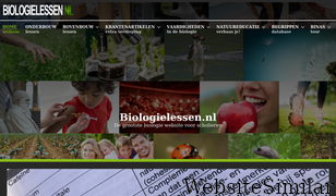 biologielessen.nl Screenshot