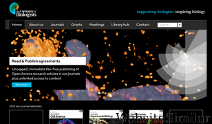 biologists.com Screenshot