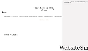 biomielandco.com Screenshot