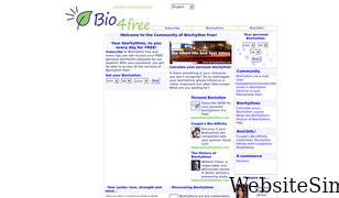 biorhythmfree.com Screenshot