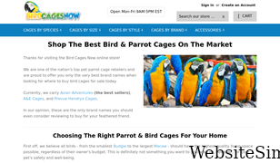 birdcagesnow.com Screenshot