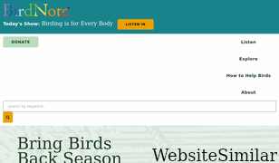 birdnote.org Screenshot