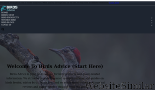 birdsadvice.com Screenshot