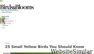 birdsandblooms.com Screenshot