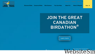 birdscanada.org Screenshot