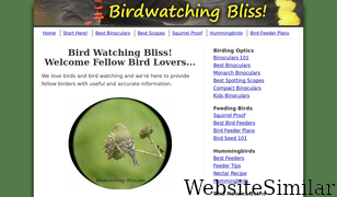 birdwatching-bliss.com Screenshot