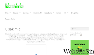 bisakimia.com Screenshot