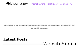 bisonbrew.com Screenshot
