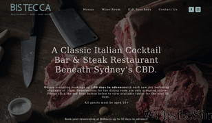 bistecca.com.au Screenshot