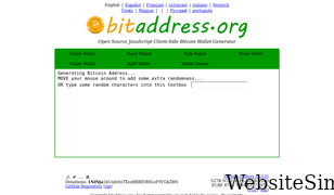 bitaddress.org Screenshot