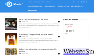 bitcoin.fr Screenshot