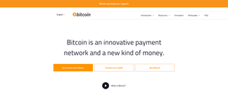 bitcoin.org Screenshot