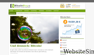 bitcoinblog.de Screenshot