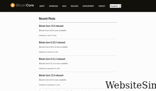 bitcoincore.org Screenshot