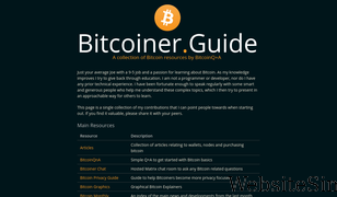 bitcoiner.guide Screenshot
